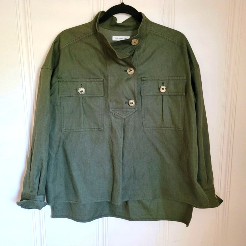 Isabel Marant Etoile top green